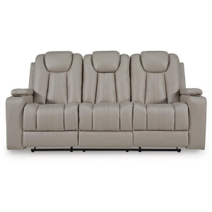 Elevate Edges Reclining Sofa with Drop Down Table