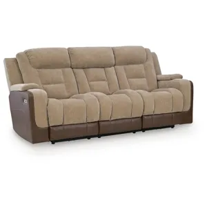 Mixed Motion Power Reclining Sofa