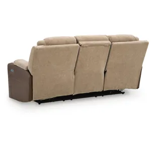Mixed Motion Power Reclining Sofa