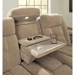 Mixed Motion Power Reclining Sofa