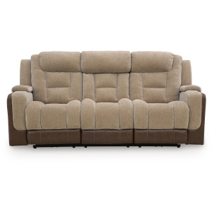 Mixed Motion Power Reclining Sofa