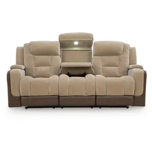 Mixed Motion Power Reclining Sofa