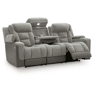 Mixed Motion Power Reclining Sofa