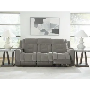 Mixed Motion Power Reclining Sofa