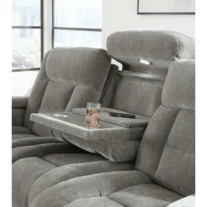 Mixed Motion Power Reclining Sofa