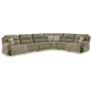 Lubec 6-Piece Power Reclining Sectional