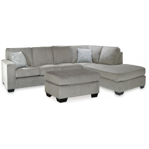 Altari 2-Piece Sleeper Sectional and Ottoman
