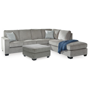 Altari 2-Piece Sectional with Chaise and Oversized Ottoman