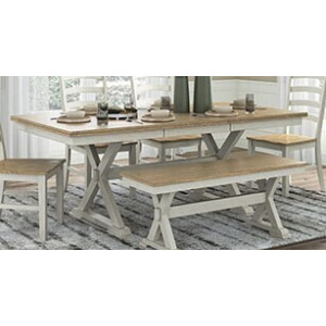 Westlinport Dining Butterfly Extension Table