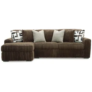 Midnight-Madness 2-Piece Sectional Sofa with Chaise