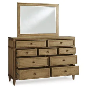 Sharlance Dresser and Mirror