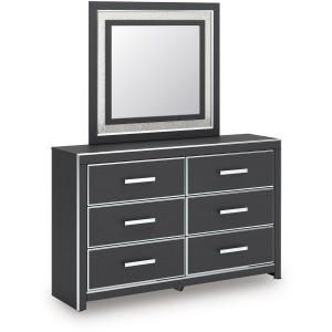 Birmonton Dresser and Mirror