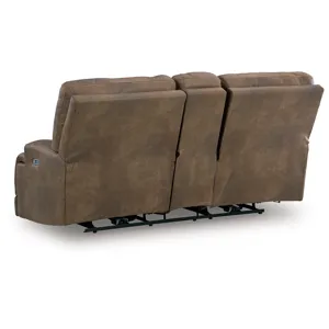 Beckley Place Power Reclining Loveseat with Console