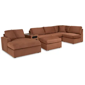 Modmax 6-Piece Sectional with Chaise and Ottoman