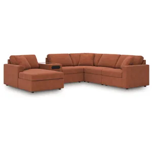 Modmax 6-Piece Sectional with Audio System and Chaise