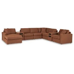 Modmax 8-Piece Sectional with Audio System and Chaise