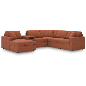 Modmax 6-Piece Sectional with Audio System and Chaise