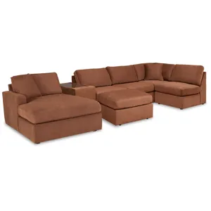 Modmax 6-Piece Sectional with Chaise and Ottoman