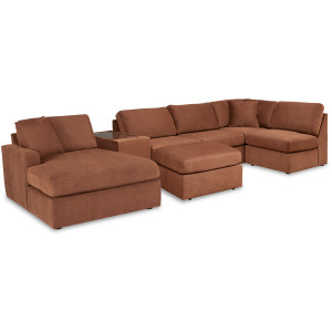 Modmax 6-Piece Sectional with Chaise and Ottoman