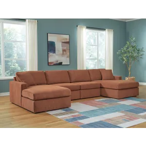 Modmax 4-Piece Double Storage Chaise Sectional