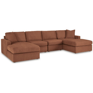 Modmax 4-Piece Double Storage Chaise Sectional
