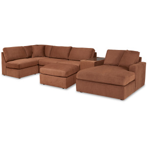 Modmax 6-Piece Sectional with Chaise and Ottoman
