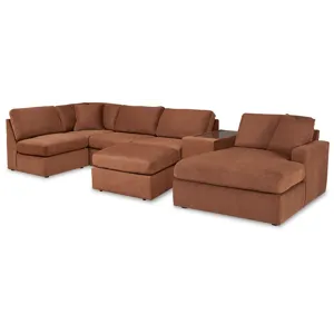 Modmax 6-Piece Sectional with Chaise and Ottoman
