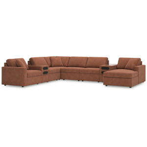 Modmax 8-Piece Sectional with Audio System and Chaise