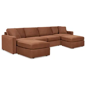 Modmax 4-Piece Sectional and 2 Ottomans