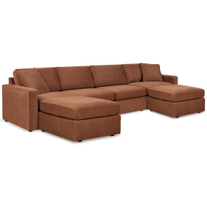 Modmax 4-Piece Sectional and 2 Ottomans