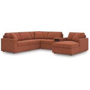 Modmax 6-Piece Sectional with Audio System and Chaise