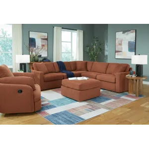 Modmax 5-Piece Sectional and Swivel Glider Recliner