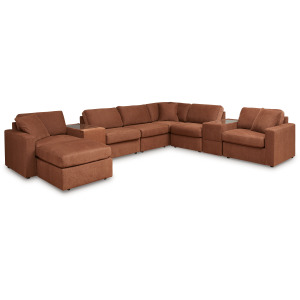 Modmax 8-Piece Sectional and Ottoman
