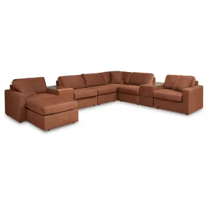 Modmax 8-Piece Sectional and Ottoman