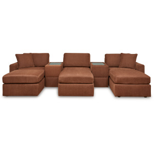 Modmax 5-Piece Sectional and 3 Ottomans