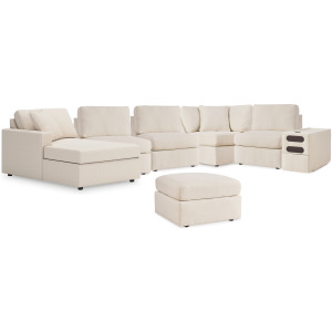 Modmax 6-Piece Sectional with Chaise and Ottoman