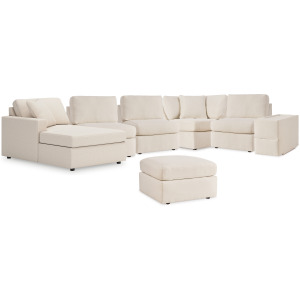 Modmax 6-Piece Sectional with Chaise and Ottoman