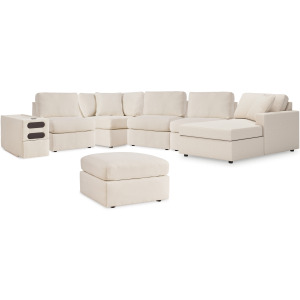 Modmax 6-Piece Sectional with Chaise and Ottoman