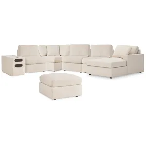 Modmax 6-Piece Sectional with Chaise and Ottoman