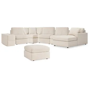 Modmax 6-Piece Sectional with Chaise and Ottoman