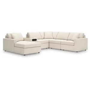 Modmax 6-Piece Sectional with Audio System and Chaise
