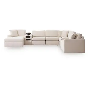 Modmax 8-Piece Sectional with Storage Chaise and Audio Consoles