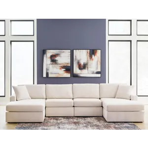 Modmax 4-Piece Double Storage Chaise Sectional