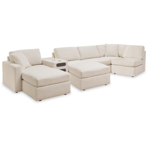 Modmax 6-Piece Sectional and 2 Ottomans