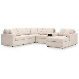 Modmax 6-Piece Sectional with Audio System and Chaise