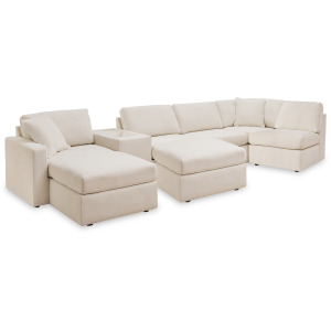 Modmax 6-Piece Sectional and 2 Ottomans