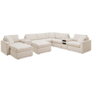 Modmax 8-Piece Sectional and 2 Ottomans
