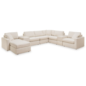 Modmax 8-Piece Sectional and Ottoman