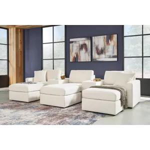 Modmax 5-Piece Sectional and 3 Ottomans