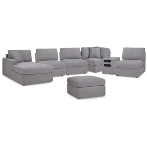 Modmax 6-Piece Sectional with Chaise and Ottoman